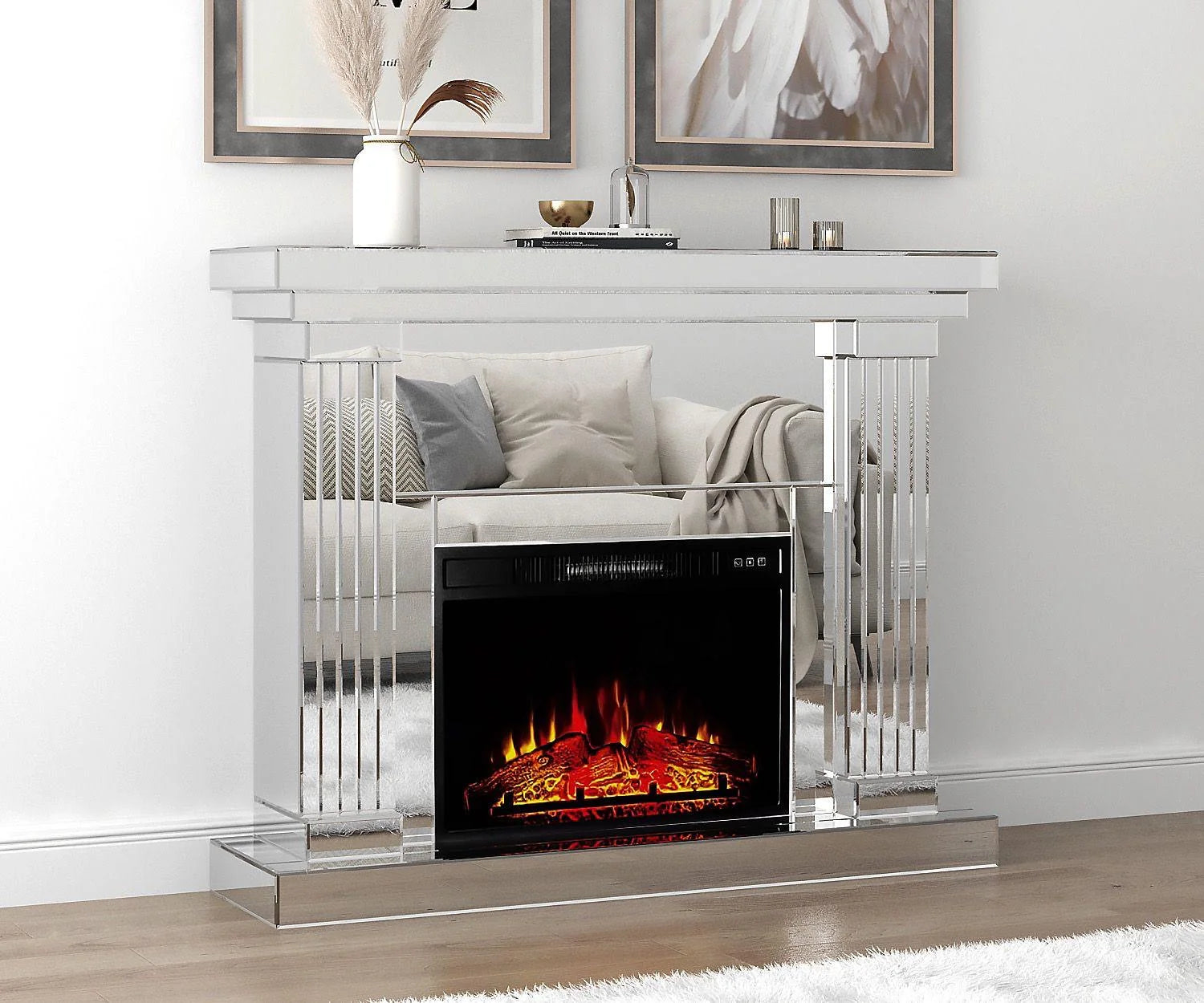 MIRROR FIREPLACE