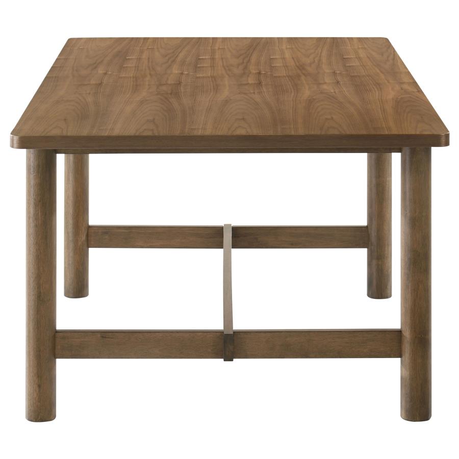 CRESTMORE 71-INCH RECTANGULAR WOOD DINING TABLE WALNUT