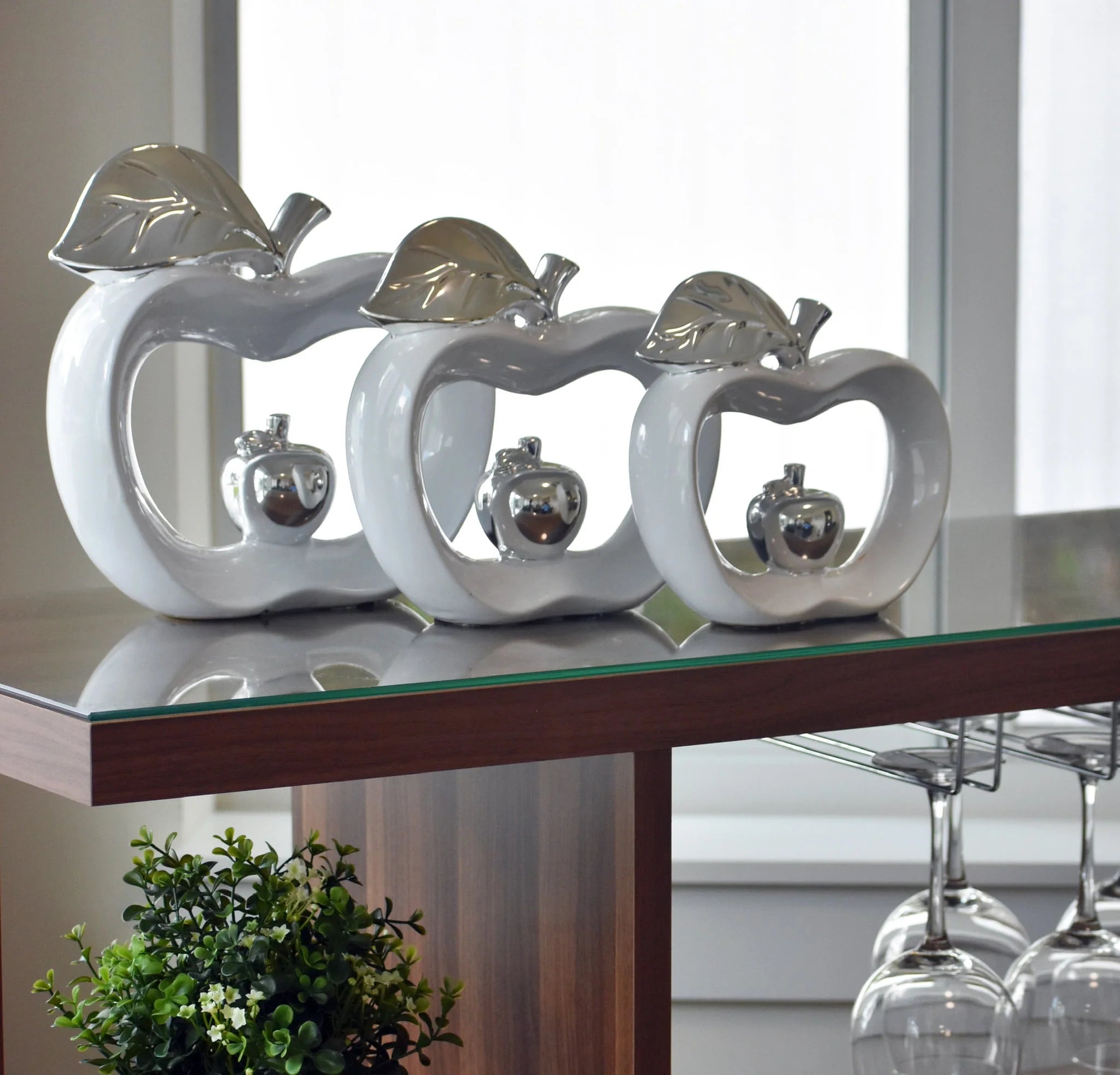 3PC APPLE SET KITCHEN DECOR