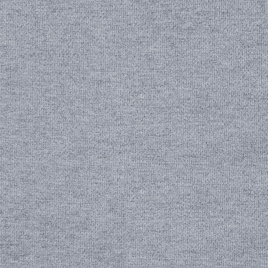 ABBY FABRIC UPHOLSTERED SWIVEL DINING ARM CHAIR LIGHT GREY