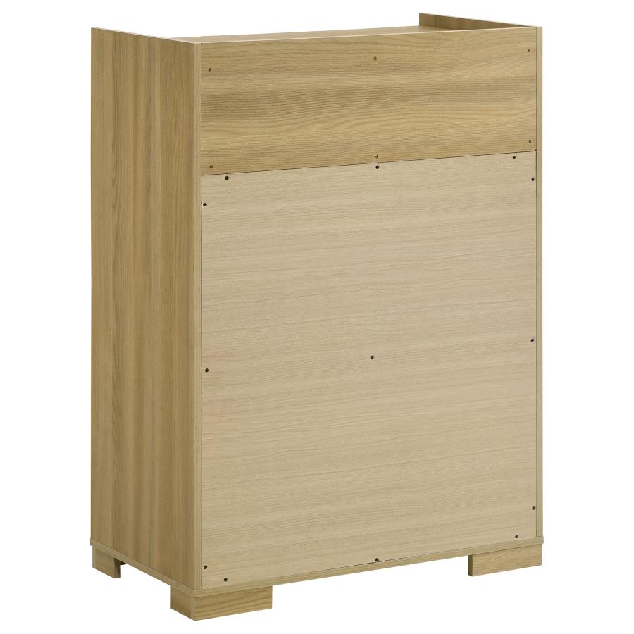 HYLAND 4-DRAWER CHEST OF DRAWERS NATURAL