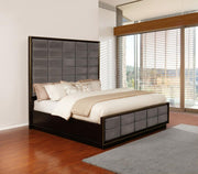 DURANGO 77-INCH QUEEN PANEL BED SMOKED PEPPERCORN