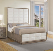 DURANGO PANEL BED TAUPE OAK