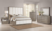 DURANGO 5-PIECE BEDROOM SET TAUPE OAK