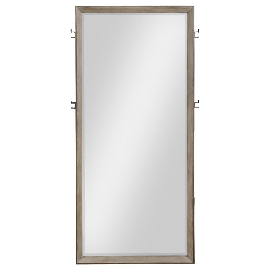 DURANGO 80-INCH STANDING FLOOR MIRROR WASHED OAK