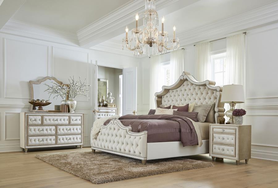 ANTONELLA 5-PIECE BEDROOM SET IVORY