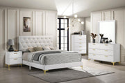 KENDALL 5-PIECE BEDROOM SET WHITE