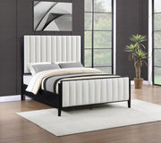 BROOKMEAD 60-INCH UPHOLSTERED QUEEN BED BLACK