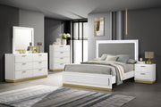 CARAWAY 5-PIECE BEDROOM SET WHITE
