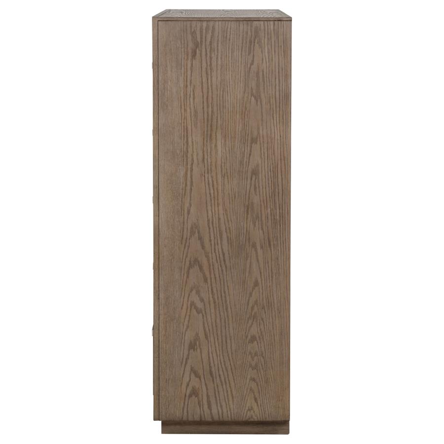 KENORA 5-DRAWER BEDROOM CHEST BARLEY BROWN