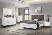SONORA 5-PIECE BEDROOM SET WHITE
