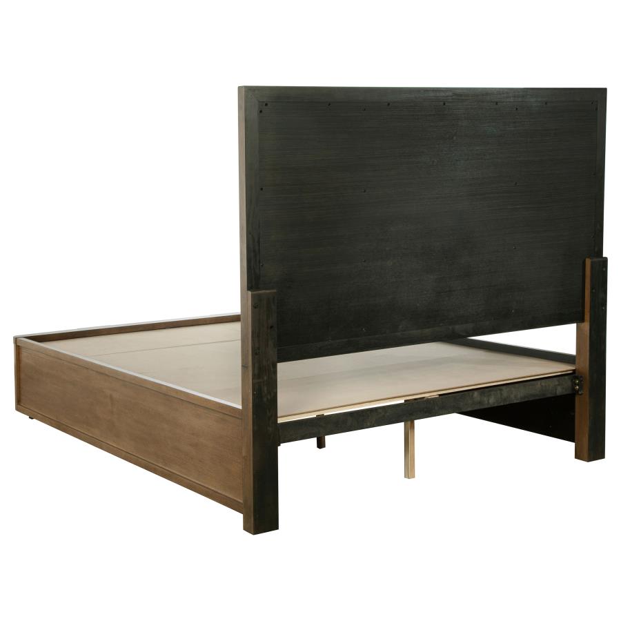 TERRACE 2-DRAWER STORAGE BED ASH BROWN