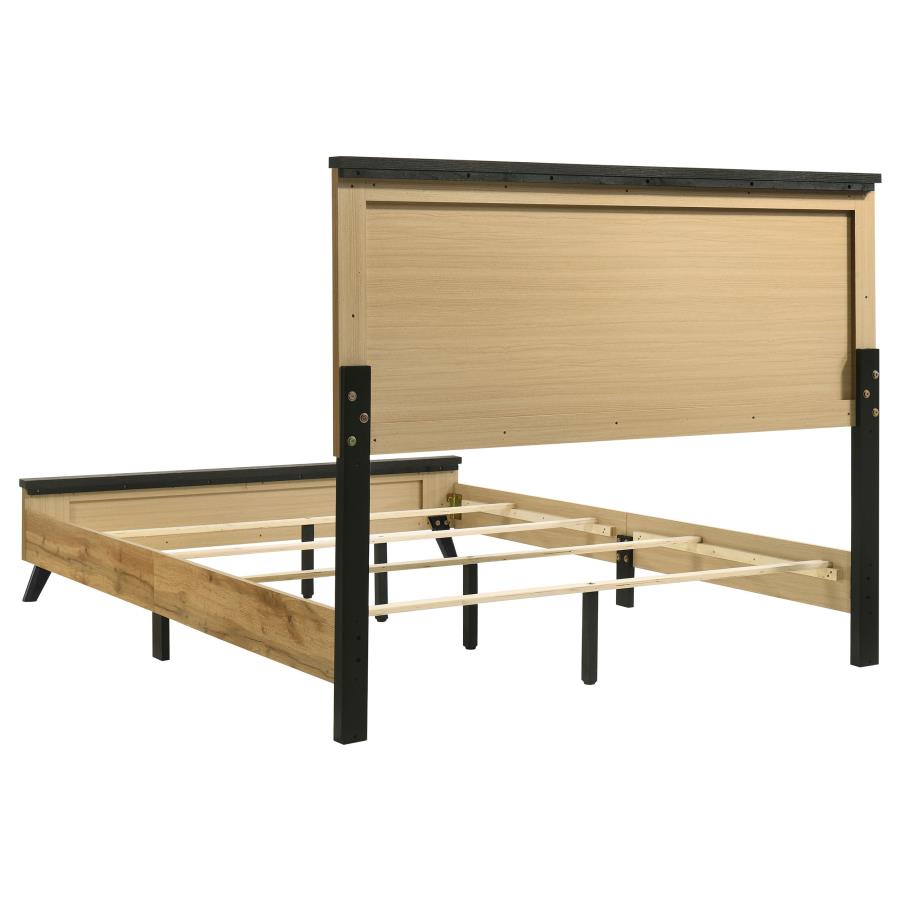 KAYWOOD 52-INCH PANEL BED NATURAL PINE