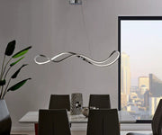 XIAMEN LED ADJUSTABLE CHANDELIER // CHROME