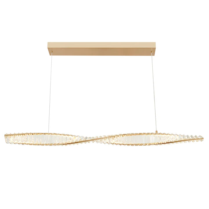 TOWSON CHANDELIER // BRUSHED GOLD