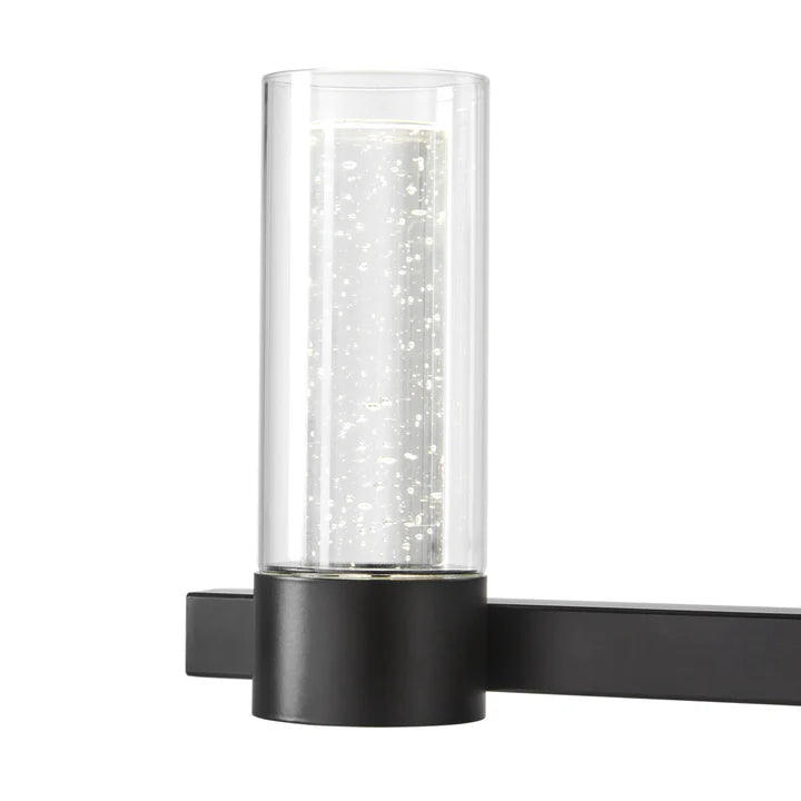 VICTORY 12 LIGHT CHANDELIER // MATTE BLACK