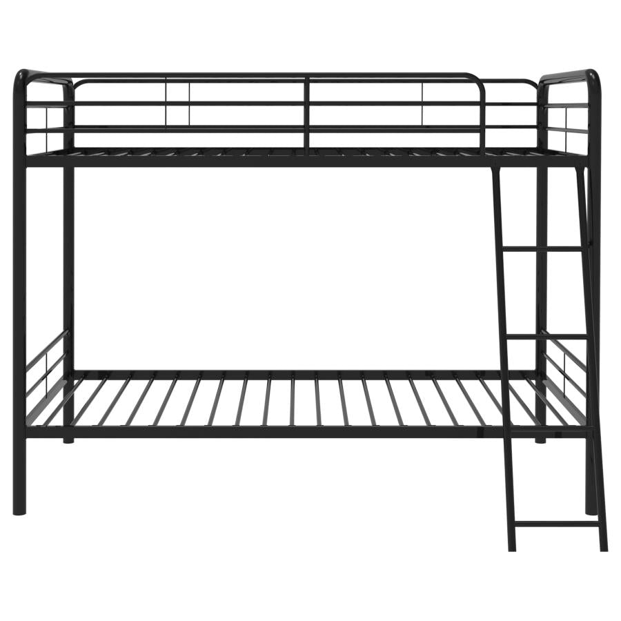 CARSON METAL TWIN OVER TWIN BUNK BED