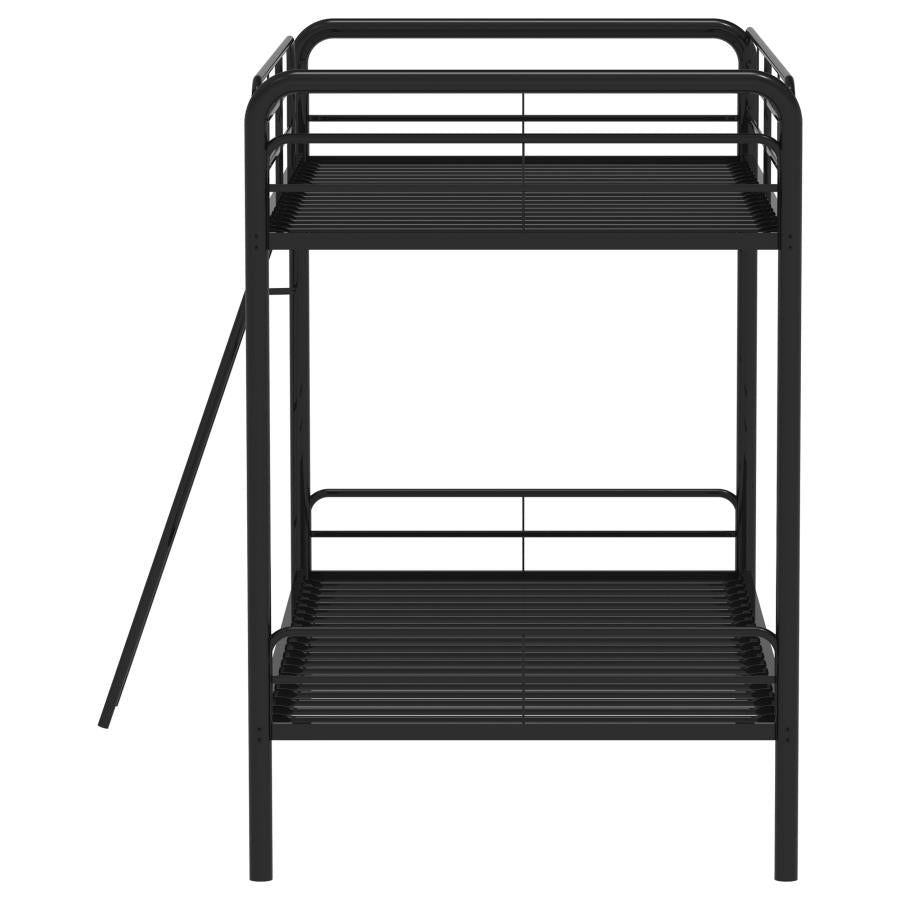CARSON METAL TWIN OVER TWIN BUNK BED