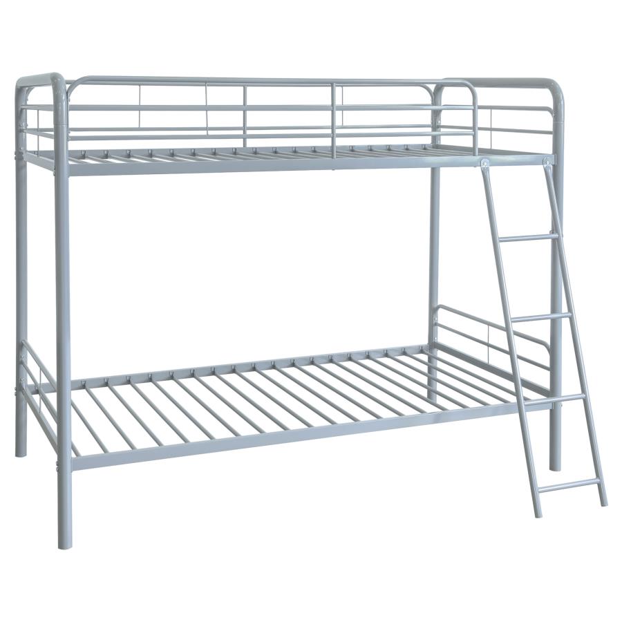 CARSON METAL TWIN OVER TWIN BUNK BED