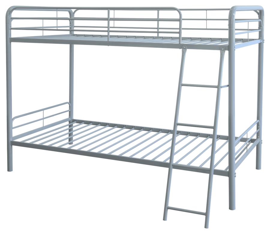 CARSON METAL TWIN OVER TWIN BUNK BED