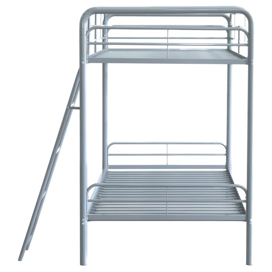 CARSON METAL TWIN OVER TWIN BUNK BED