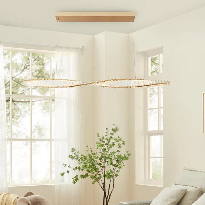 TOWSON CHANDELIER // BRUSHED GOLD