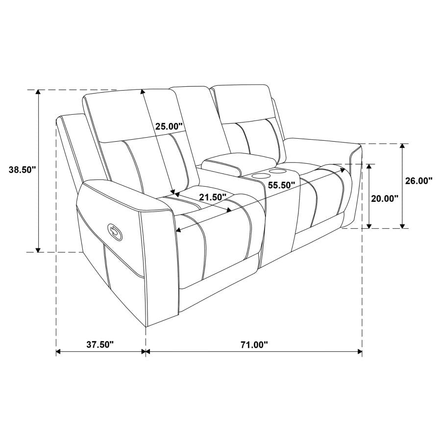 BRENTWOOD RECLINING SOFA SET
