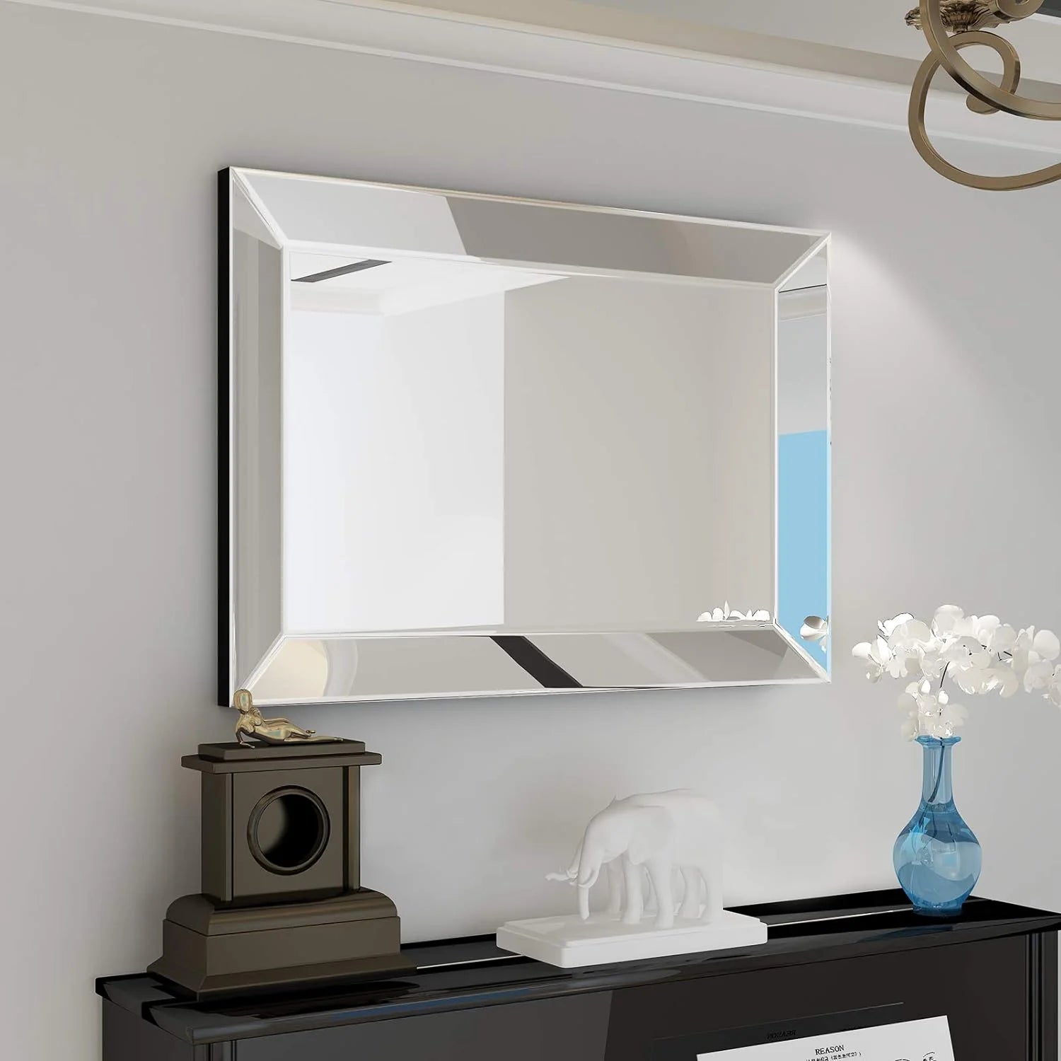 RECTANGULAR ACCENT WALL MIRROR