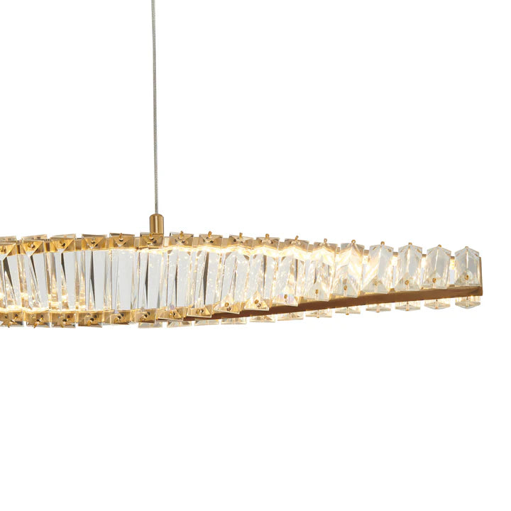 TOWSON CHANDELIER // BRUSHED GOLD