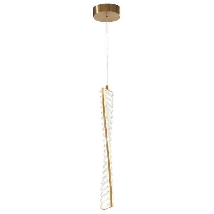 EFELL LED PENDANT // BRUSHED GOLD