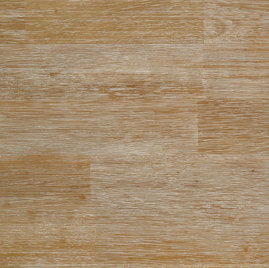 HOLLIS 2-DRAWER WOOD ENTRYWAY CONSOLE TABLE BROWN AND WHITE