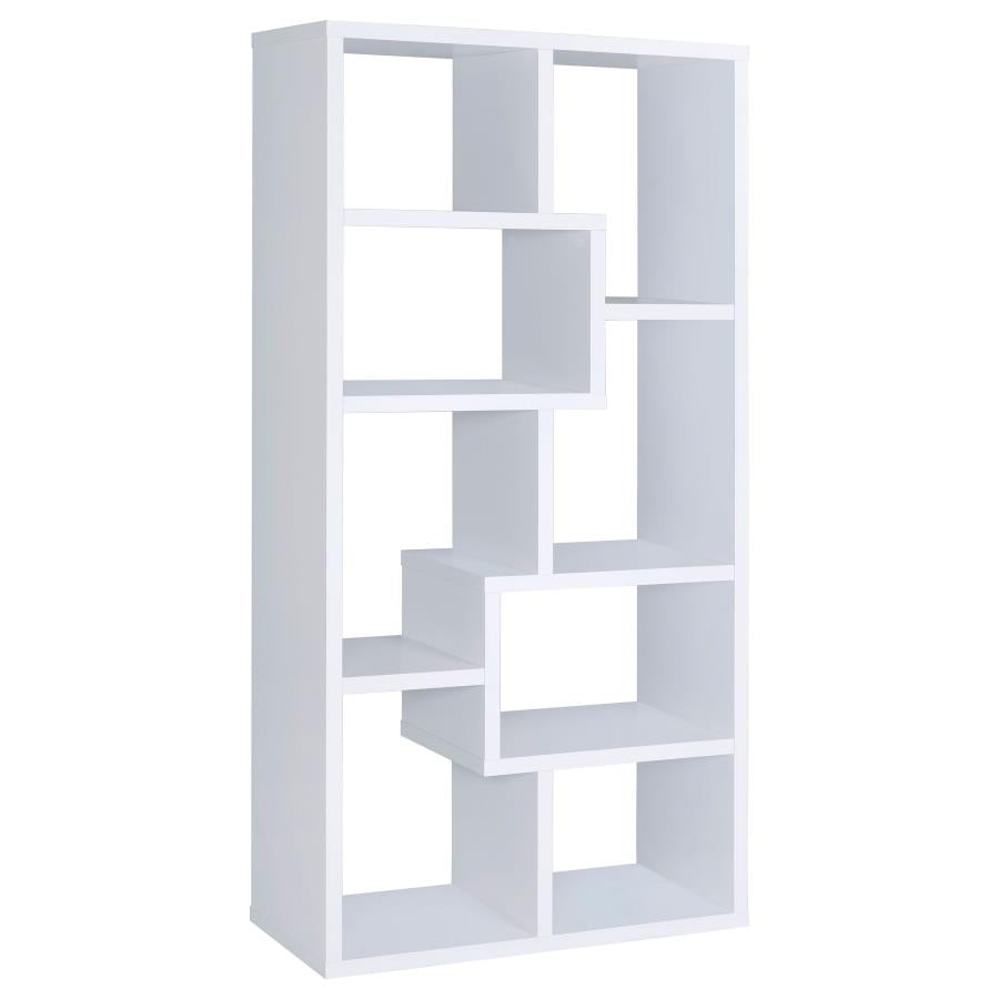THEO 71-INCH 7-SHELF BOOKSHELF