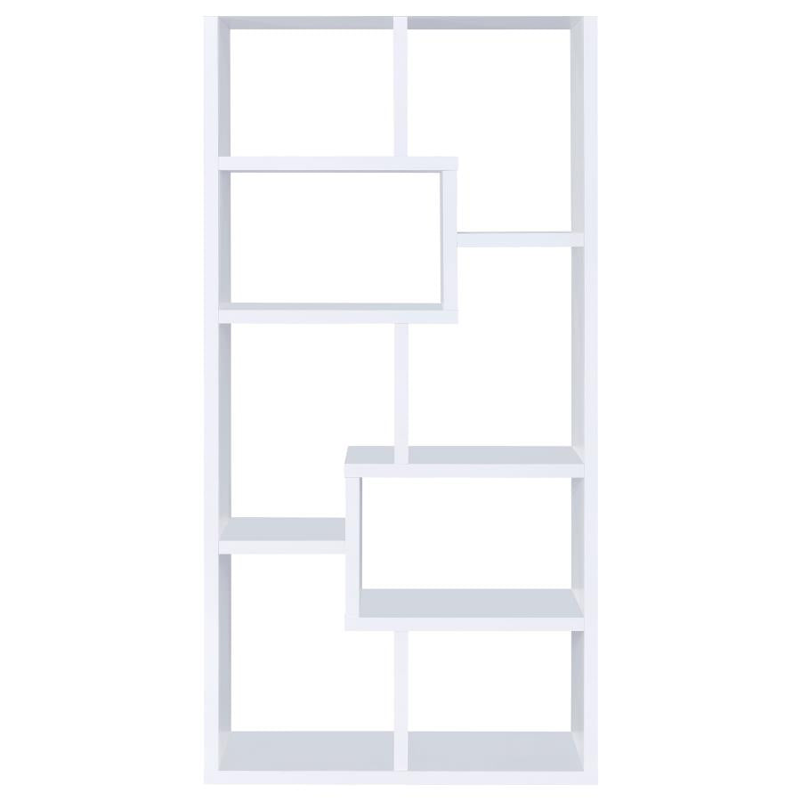 THEO 71-INCH 7-SHELF BOOKSHELF