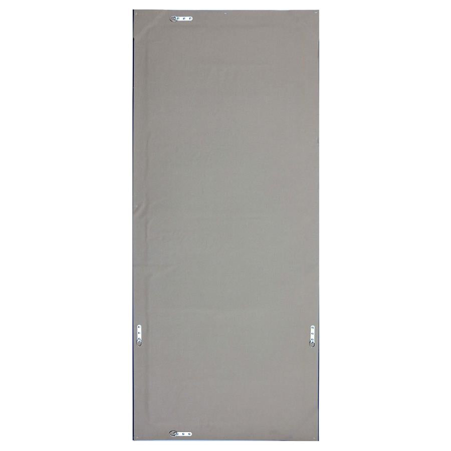 BARNETT 30 X 70 INCH FULL LENGTH FLOOR OR WALL MIRROR SILVER