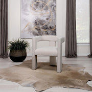 PETRA BOUCLE UPHOLSTERED ACCENT SIDE CHAIR