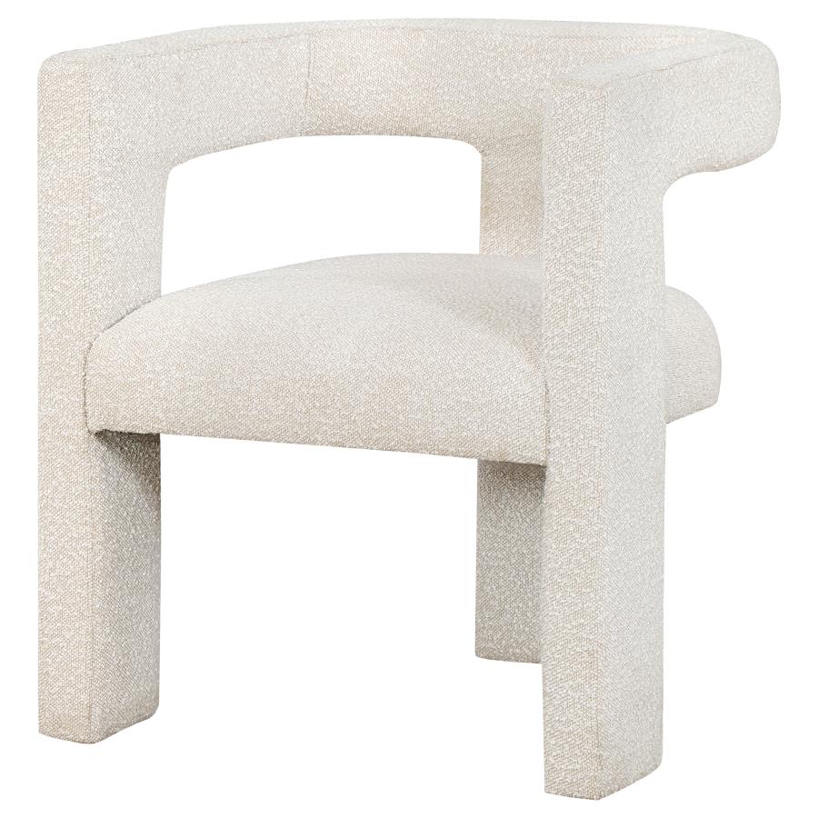 PETRA BOUCLE UPHOLSTERED ACCENT SIDE CHAIR
