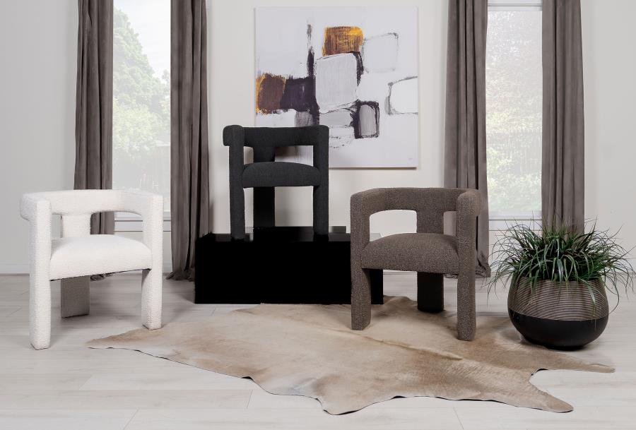 PETRA BOUCLE UPHOLSTERED ACCENT SIDE CHAIR