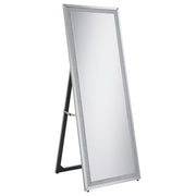 GIDDISH 24 X 64 INCH FULL LENGTH STANDING MIRROR SILVER