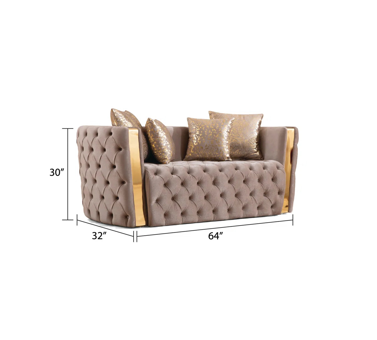 NAOMI LIVING ROOM TAUPE