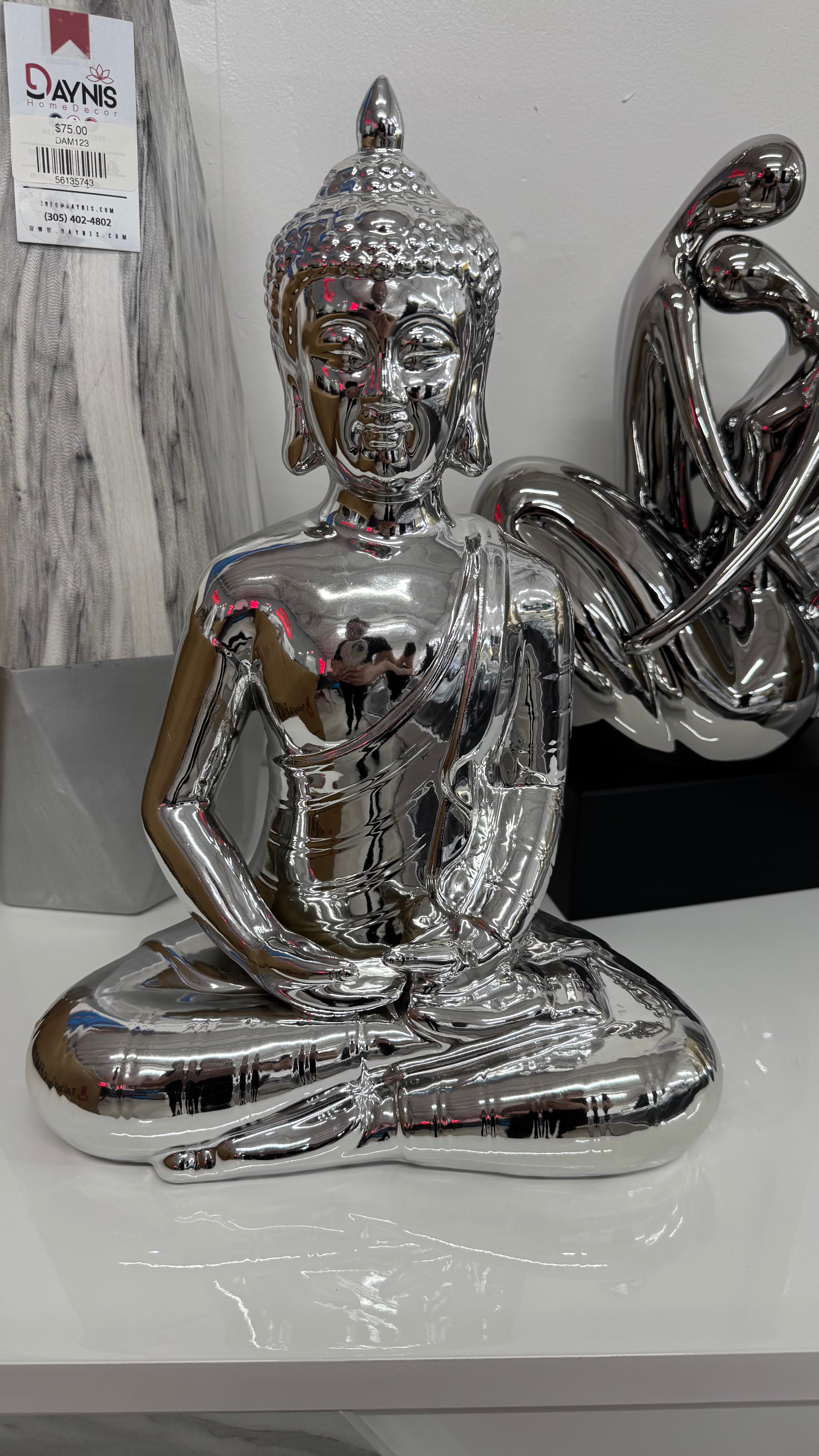 SILVER BUDDHA