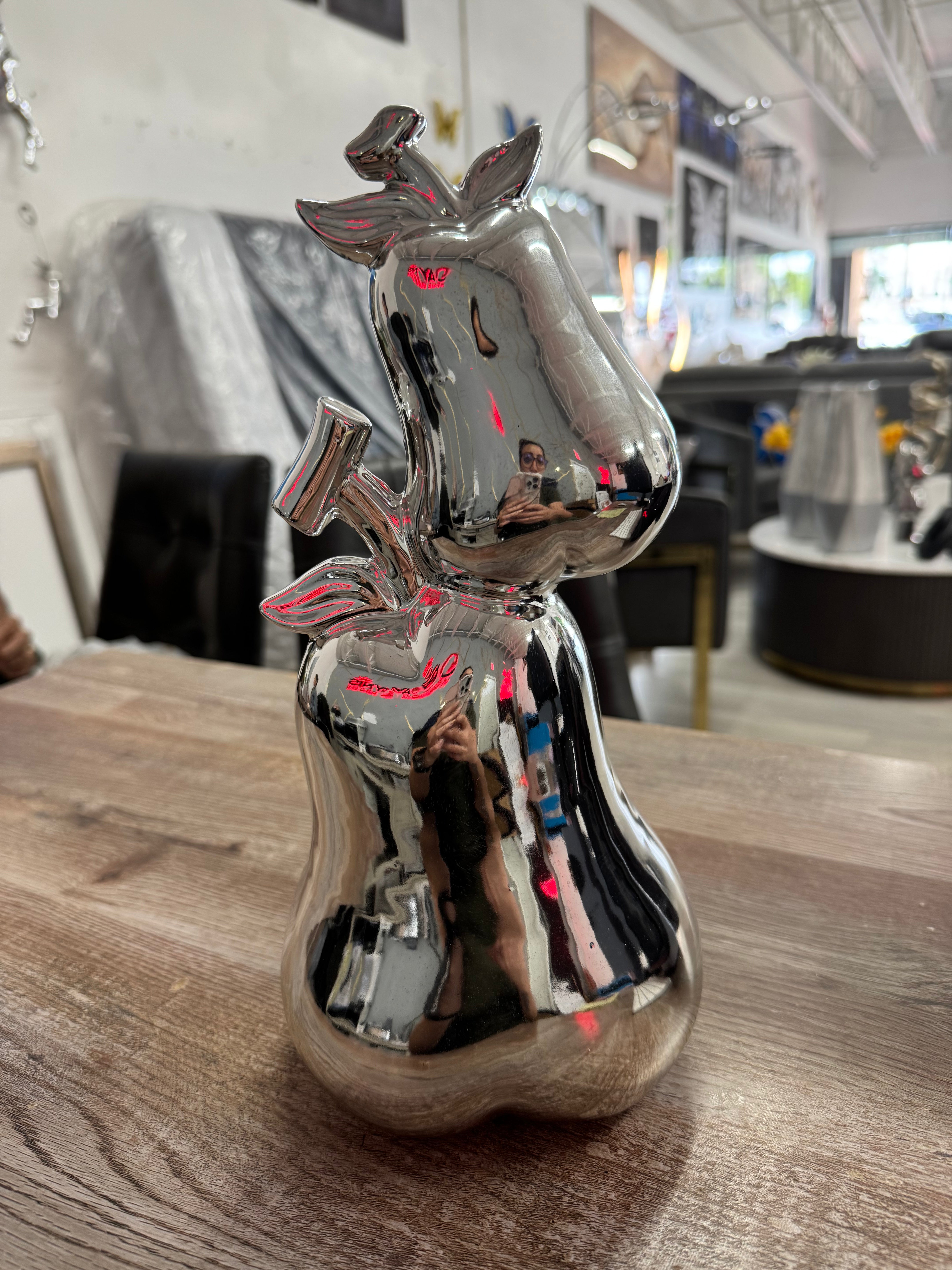 CERAMIC PEAR SCULPTURE