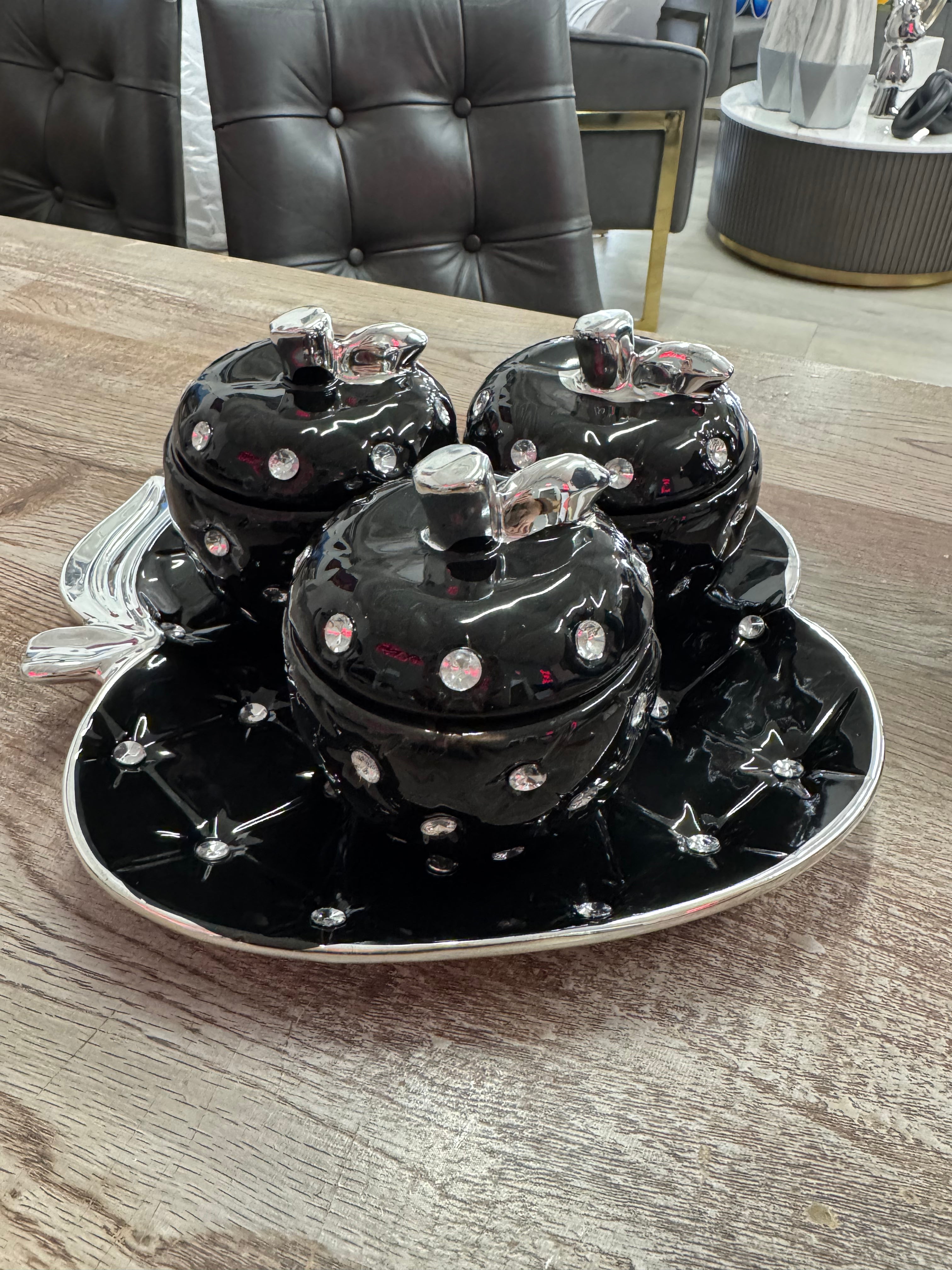 3 PC CANISTER DECOR