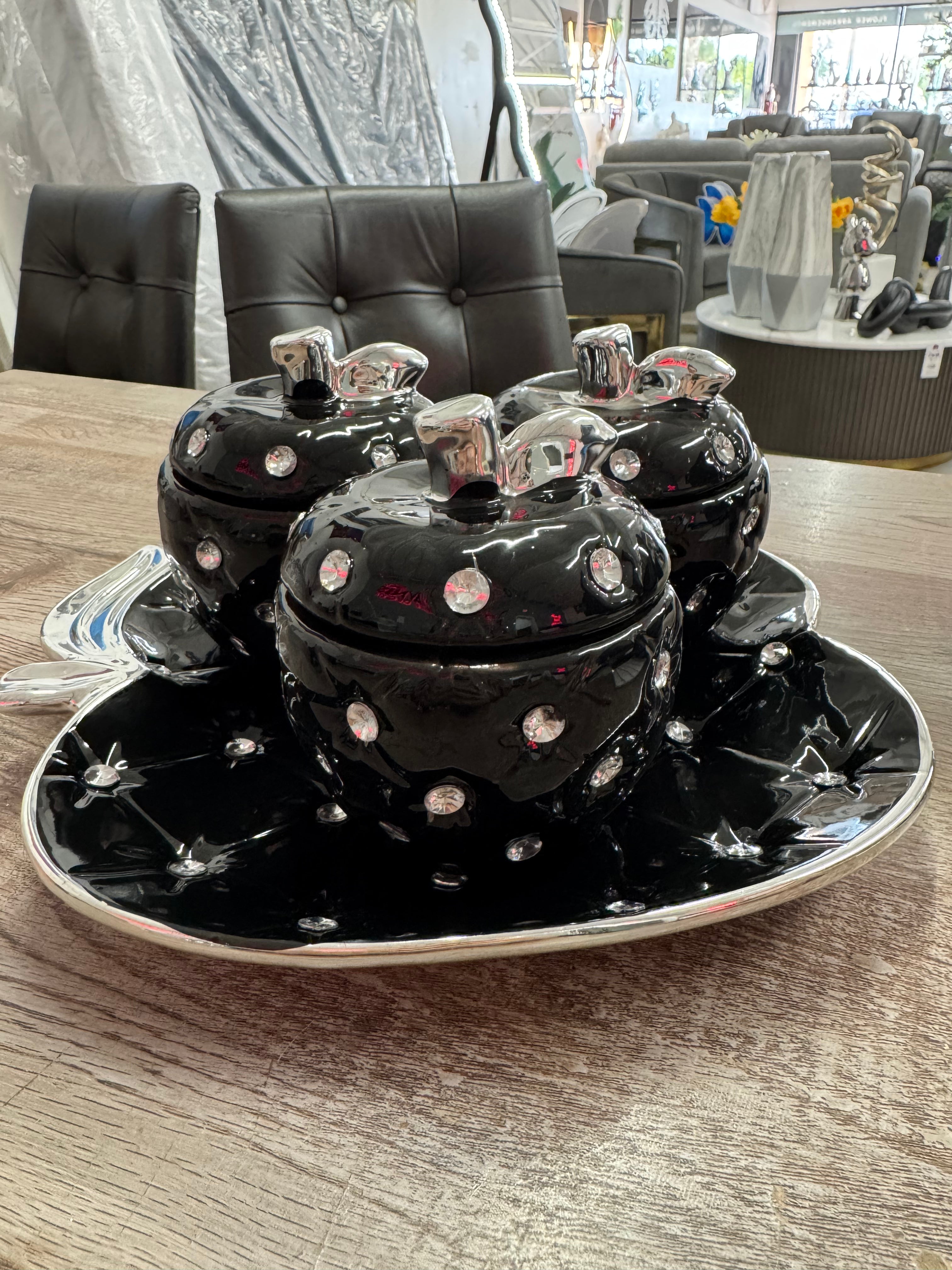 3 PC CANISTER DECOR