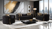 NAOMI LIVING ROOM BLACK
