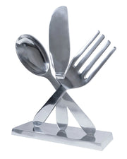 ALUMINUM UTENSIL TABLETOP DECOR