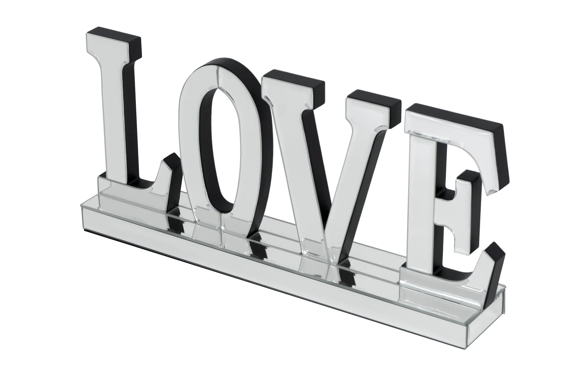 LOVE WORD MIRROR SIGN