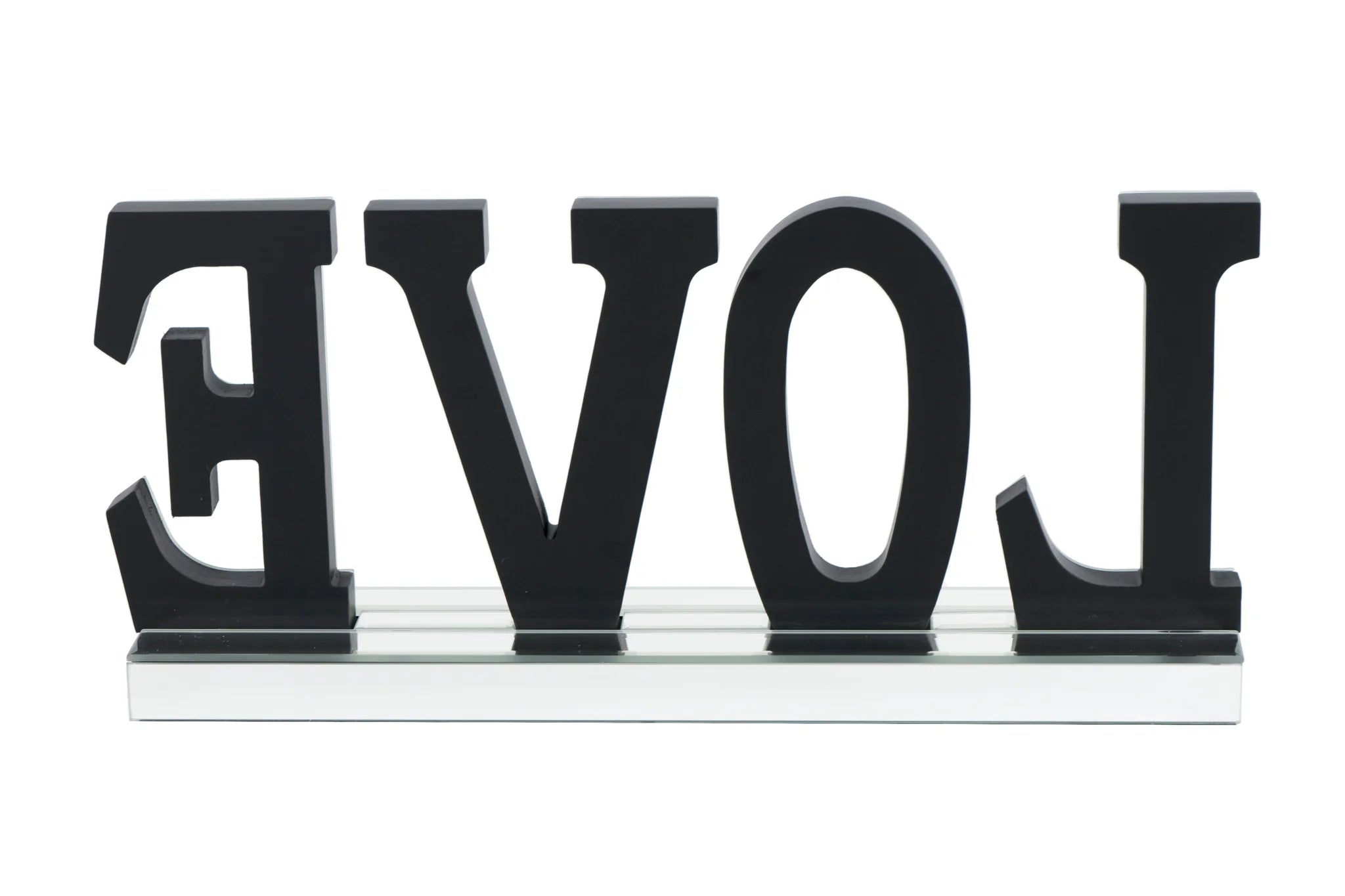 LOVE WORD MIRROR SIGN