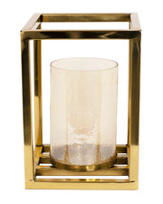 TABLETOP CANDLE HOLDER LANTERN SET.