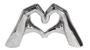 HEART SHAPED HANDS SCULPTURE