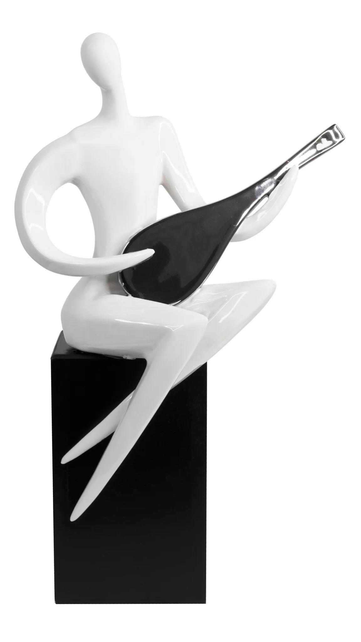 MUSICIAN SITTING SCULPTURES